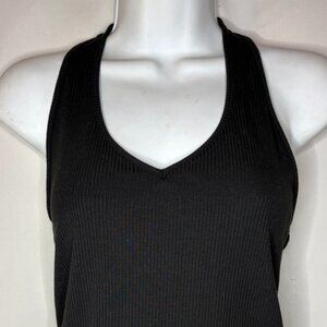 Women's American Eagle Size M - Black Thin Sleeveless Halter Top